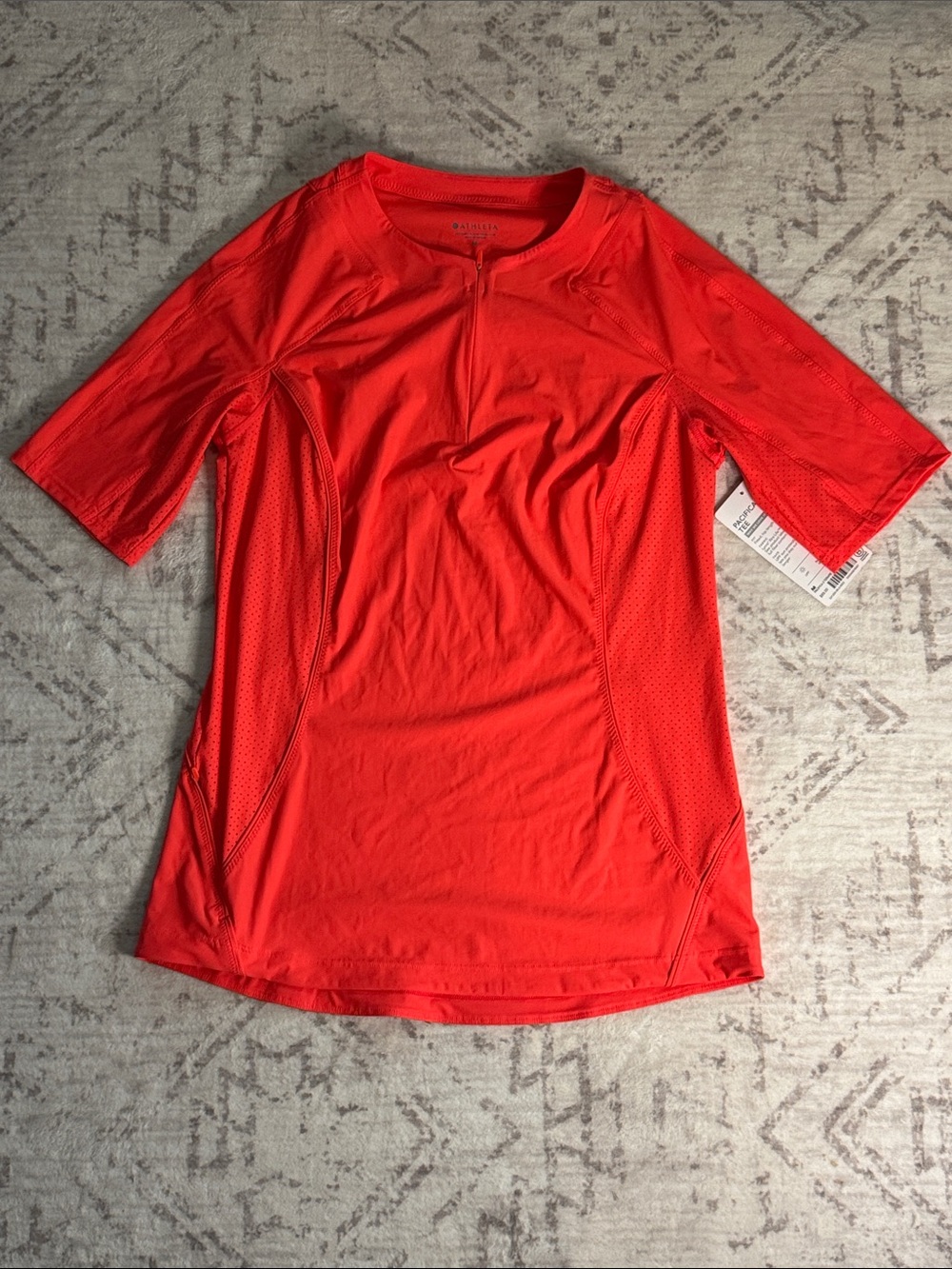 Athleta Women's UPF Top - Tangerine - Size M